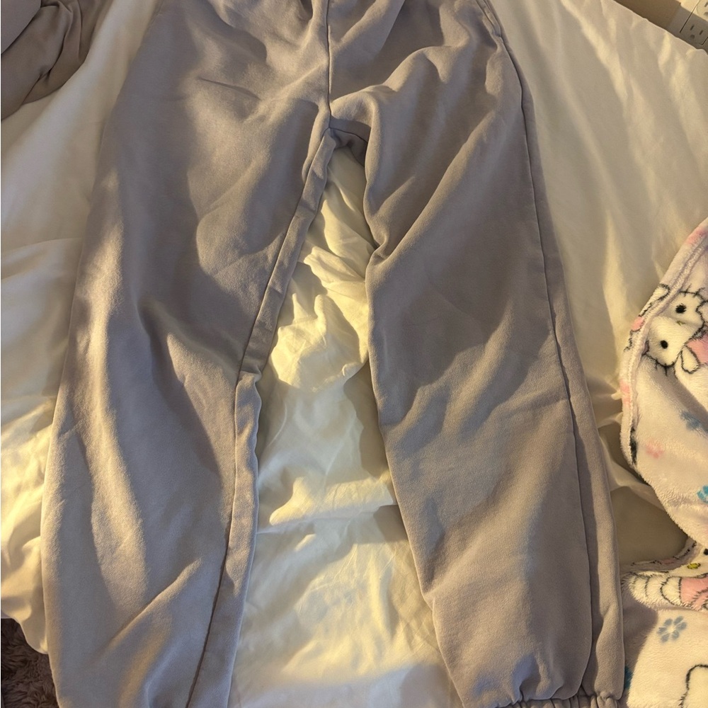 John galt light purplish grey and Jogger Pants